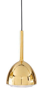 Brass Bell Ceiling Lamp Gold