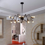 Ceiling Lamp Spider Bronce