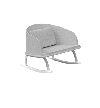 Cleo Alu Rocking Chair