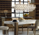 Crystal Rectangle Chandelier