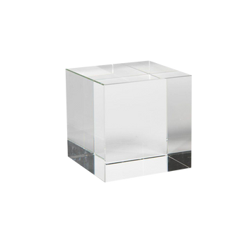 Crystal Glass Cube