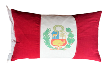 Flag Cushion Small Peru