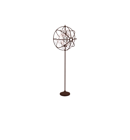 Gyro Crystal Floor Lamp