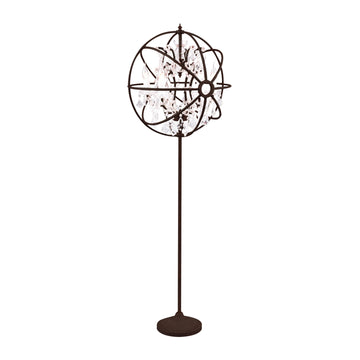 Gyro Crystal Floor Lamp