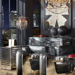 Gyro Crystal Floor Lamp