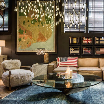 Junk Art Propeller Small Coffee Table