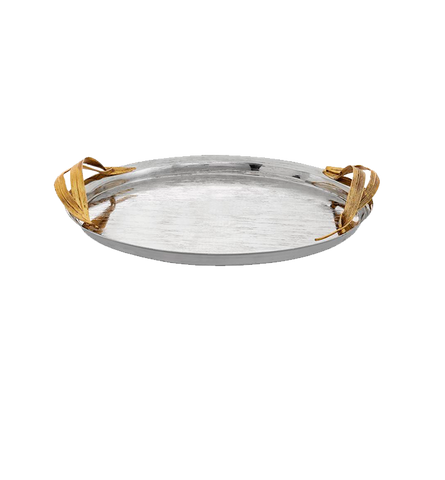 Oval Palm Serving Tray
