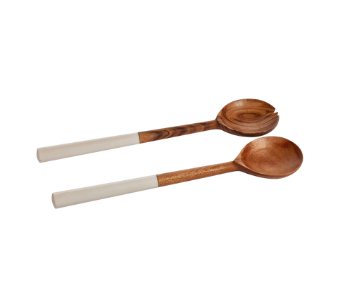 Mango Wood Salad Server