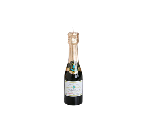 Mini Champagne Bottle Candle