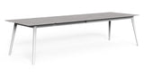 Moon Alu Dining Table White