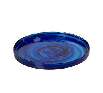 Moonbay Indigo Blue Alabaster Small