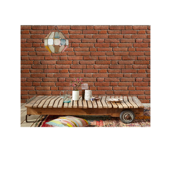 Orange Red Old Brick