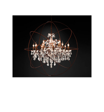 Orbit Crystal Chandelier