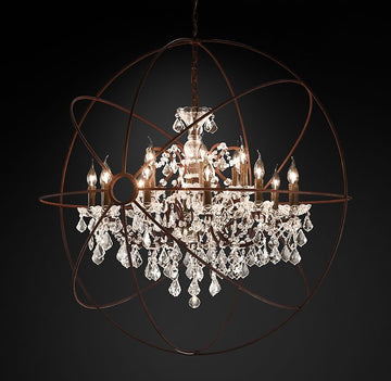 Orbit Crystal Chandelier
