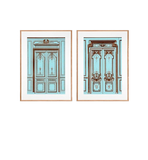 Prints French Salon Doors set of 2