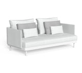 Slam Sofa White Silver