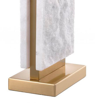 Table Lamp Charleston ant brass finish incl shade