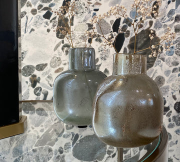 Metallic Copper Vase