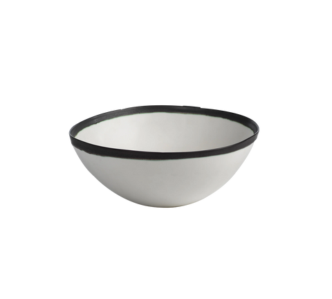 Trento White Bowl Large