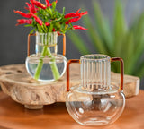 Vetro Optic Glass Vase