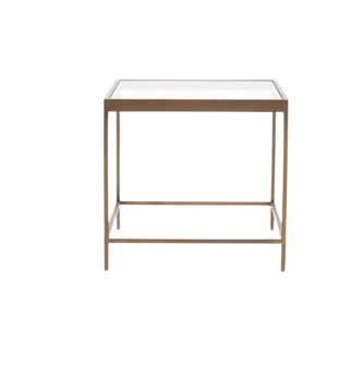 Vienna Side Table Antique Brass