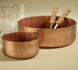 Acacia with Bronze Foil Bowl Small