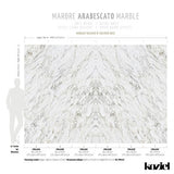 Beige Gray Arabescato Marble