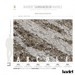 Chocolate & Copper Sarrancolin Marble