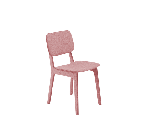 Silla Felt Feutre Rosa