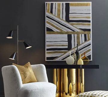 Gold Landscape Art