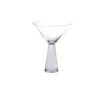 Livogno Martini Glass on Hammered Stem