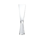Livogno Champagne Flute on Hammered Stem