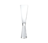Livogno Champagne Flute on Hammered Stem