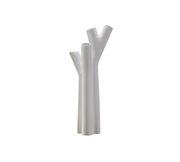 Vase Roseau White Small