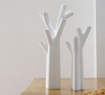 Vase Roseau White Small