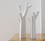 Vase Roseau White Small