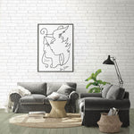 White Old Bricks Wallpaper